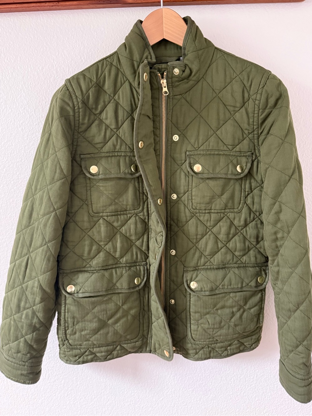 J Crew Quilted Field Jacket - Picture 2 of 4